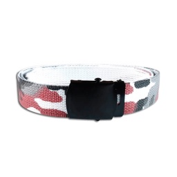 [131032-WLR] CINTURON ESTRECHO CAMO ROJO