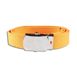 [131026-OR] CINTURON ESTRECHO LISO NARANJA