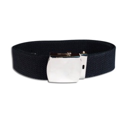 [131026-BK] CINTURON ESTRECHO LISO NEGRO