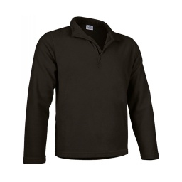 FORRO POLAR TREKKING MEDIA CREMALLERA NEGRO