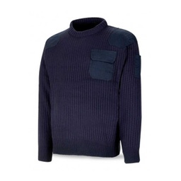 JERSEY CAJA ACRILICO CODERAS MARINO