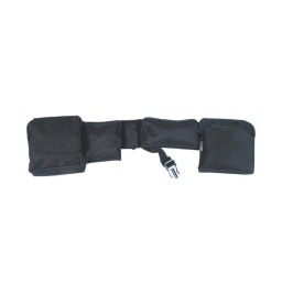 [111102] CINTURON FORAVENTURE BOLSILLOS MULTIUSOS NEGRO