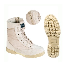 BOTA TACTICA FORAVENTURE CREMALLERA BEIGE