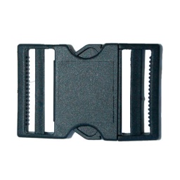 [300685] HEBILLA PVC LISA 5CM NEGRA