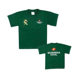 CAMISETA GUARDIA CIVIL NIÑO VERDE