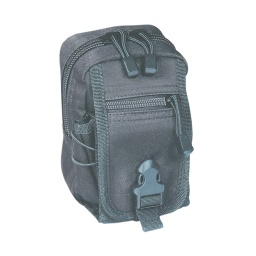 [30610-BK] BOLSITO MOLLE HEBILLA CREMALLERA NEGRO