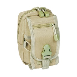 [30610-DE] BOLSITO MOLLE HEBILLA CREMALLERA TAN