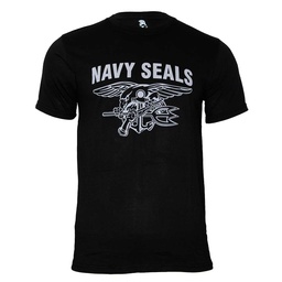 CAMISETA IMMORTAL NAVY SEALS SERIGRAFIA BLANCA