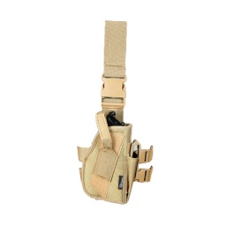 [130348-DE] FUNDA PISTOLA PIERNA TACTICA M12 TAN