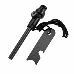 [SD-5380] MAGNESIO PEDERNAL COLGAR SILBATO ABREBOTELLA Y BRUJULA