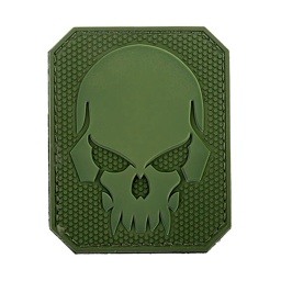 [V4441503727] PARCHE PVC CALAVERA PIRATA SKULL VERDE