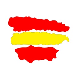 [130223] PEGATINA PLANA GR. 1PCS TRAZOS ESPAÑA