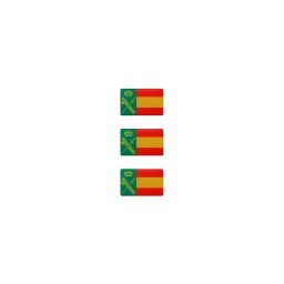 [130232-GC] PEGATINA ABULTADA PEQ. 3PCS GUARDIA CIVIL ESPAÑA