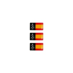 [130232-LG] PEGATINA ABULTADA PEQ. 3PCS LEGION ESPAÑA