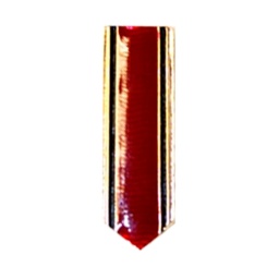 [130899-ST] GALON BOINA METALICO SOLDADO TIERRA ROJO