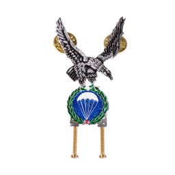 [130933] EMBLEMA BRIPAC PERMANENCIA METALICO PLATA