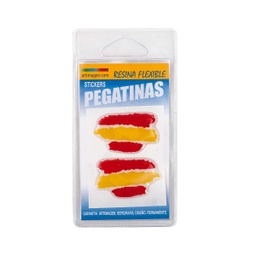 [133254] PEGATINA ABULTADA BLISTER 2UND. TRAZOS ESPAÑA