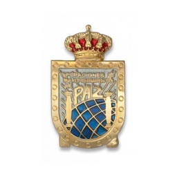 [140810] EMBLEMA METALICO MISION DE PAZ DISTINTIVO