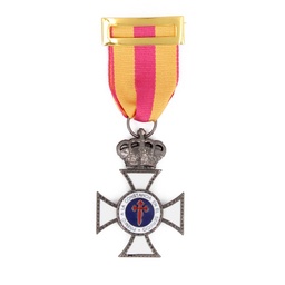[140918/09220] MEDALLA CRUZ CONSTANCIA TROPA PLATA
