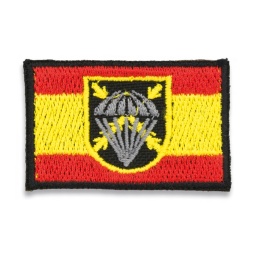 [09766] PARCHE BANDERITA ESPAÑOLA VELCRO HOMBRO BORDADA BRIPAC