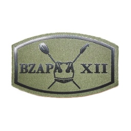 [301337-OD] PARCHE PECHO BZAP XII VERDE