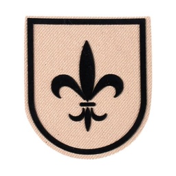 [301411-DE] PARCHE BRIPAC 1º BANDERA FLOR TAN