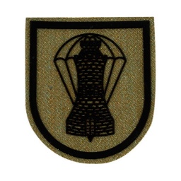 [301500-OD] PARCHE BRIPAC UZAPAC CASTILLO C/VELCRO VERDE