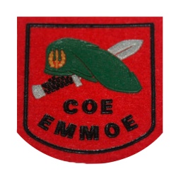 [301978] PARCHE BOINA COE EMMOE ROJO