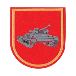 [311342] PARCHE TANQUE D A SIN/LETRA ROJO