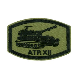 [757912] PARCHE TANQUE ATP XII VERDE