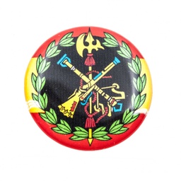 [133481] PEGATINA ABULTADA REDONDA PEQUEÑA 1PCS LEGION