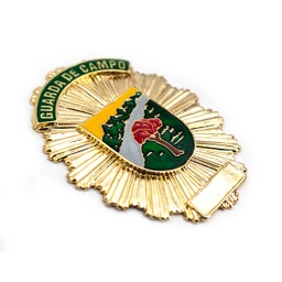 [301290-GCP] PLACA CARTERA METALICA GUARDIA CAMPO