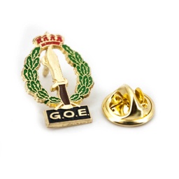 [365273] PIN GOE VERDE-DORADO