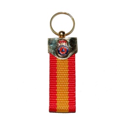 [133526] LLAVERO ESPAÑA CINTA NYLON PROTECCION CIVIL
