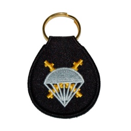 [110194] LLAVERO BRIGADA PARACAIDISTA FIELTRO NEGRO