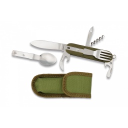 [11020] NAVAJA CUBIERTO FIBRA PEQUEÑA VERDE