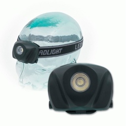 [53313] LINTERNA CROSSNAR FRONTAL 1 LED 1W NEGRA