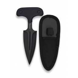 [32314] CUCHILLO ALBAINOX SKINER PUÑO ABS NEGRO
