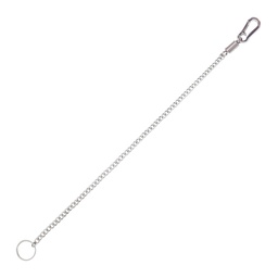 [33040] CADENA MARTINEZ C/MOSQUETON C/ANILLA PLATA