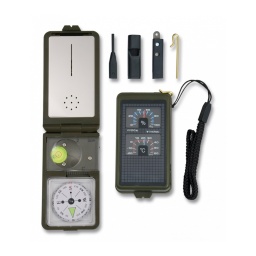 [33755] BRUJULA SUPERVIVENCIA OUTDOOR VERDE