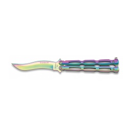 [36297] NAVAJA MARIPOSA ALBAINOX RAINBOW MULTICOLOR