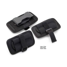 [CZ0974] FUNDA LINTERNA GIRATORIA NEGRA