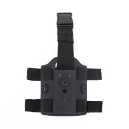 [CZ1706/WO-GB36B] PLATAFORMA PISTOLA PIERNA RIGIDA COMBAT NEGRA