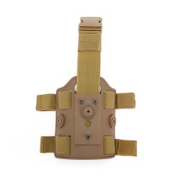 [CZ1709] PLATAFORMA PISTOLA PIERNA RIGIDA COMBAT TAN