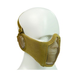 [WS27775T/19234A] MASCARA AIRSOFT STARKER V TELA REJILLA OREJA TAN