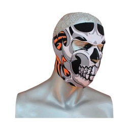 [5533] MASCARA NEOPRENO SKULL NEGRA