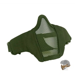 [CZ1238] MASCARA STARKER IV TELA REJILLA  P/CASCO Y CABEZA VERDE