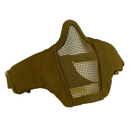 [CZ1239] MASCARA STARKER IV TELA REJILLA TAN