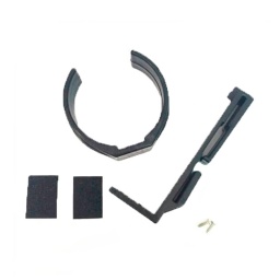 [CZ1263] SOPORTE GRANADA MOLLE PVC NEGRO