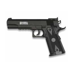 [288708] PISTOLA SWISS ARMS P1911 4.5MM CO2 NEGRA